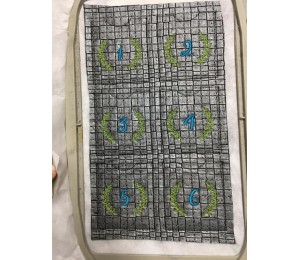 Stickdatei ITH - Tee Adventskalender Hüllen inkl. Mug Rug